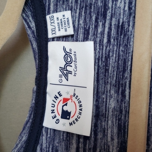 Milwaukee Brewers Heather Navy Hooded Zip-Up Jacket - Size XXL - Picture 9 of 13